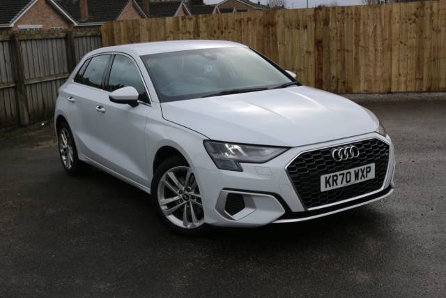 Audi A3 1.0 30 TFSI Sport 5dr Hatchback Petrol White