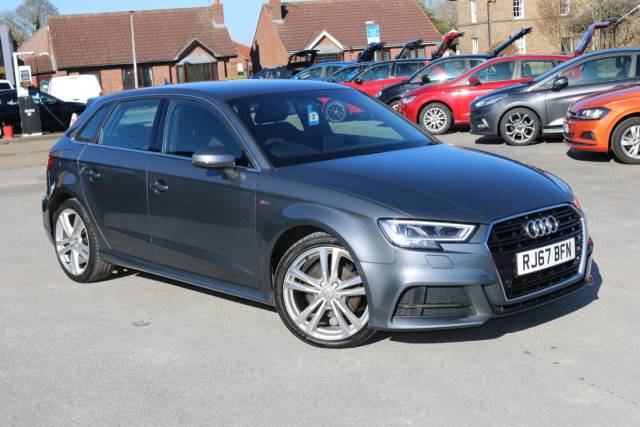 Audi A3 1.6 TDI 116 S Line 5dr S Tronic Hatchback Diesel Grey