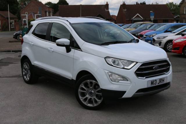 Ford Ecosport 1.0 EcoBoost 125 Titanium 5dr Auto Hatchback Petrol White